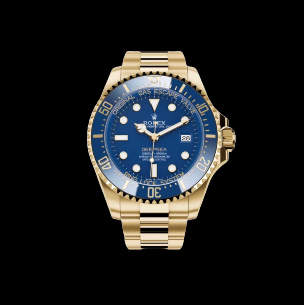 Rolex Datejust 41 watch: Oystersteel blue and gold - m126334-0022