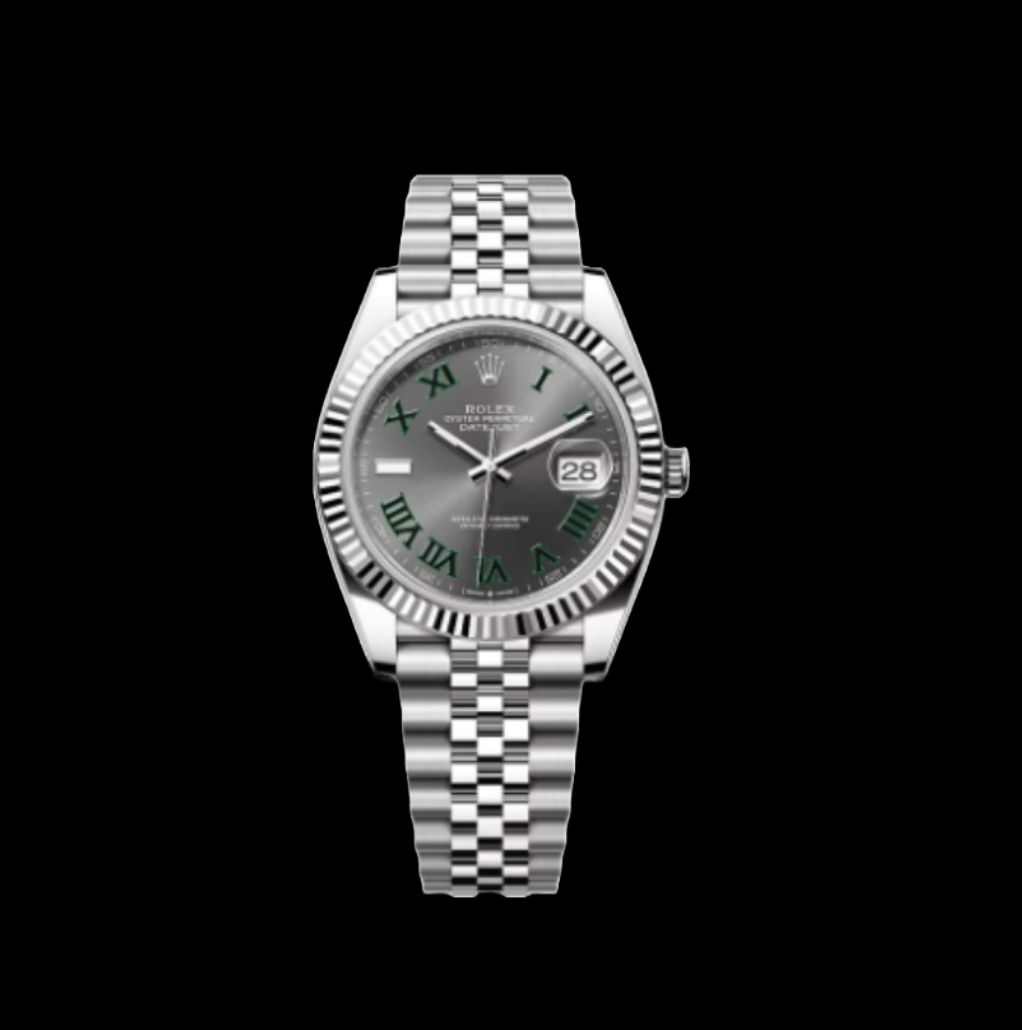 Rolex Sky-Dweller Steel 18K White Gold Mint Green Dial Automatic Watch 336934